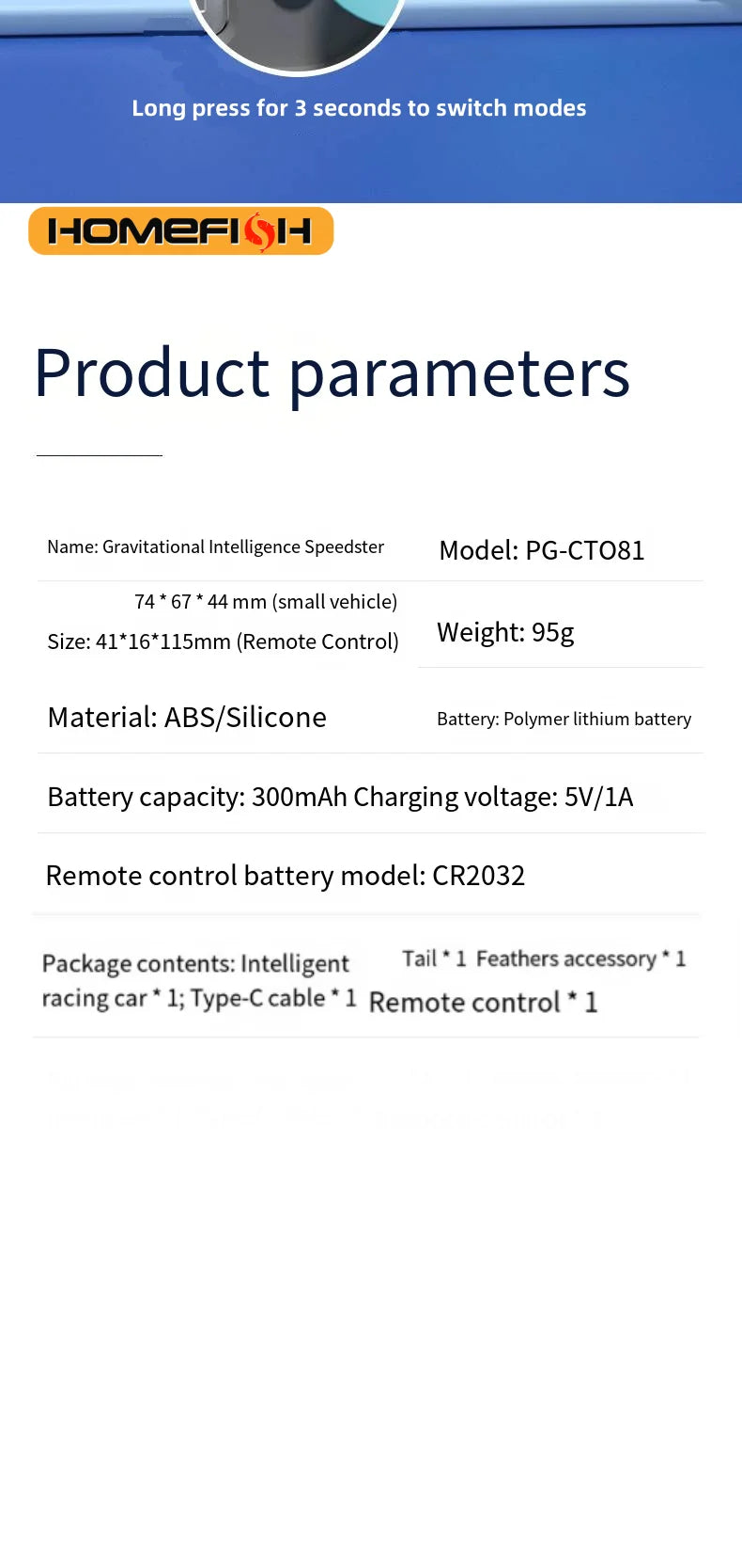 Smart Cat Car 2 Modes Automatic Moving Remote Controlled Car for Cats Dogs Interactive Playing Kitten Training Pet Supplies Beauty Fashion