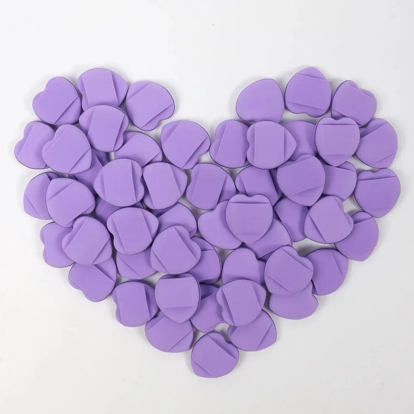 10/50Pcs Finger Cushion Powder Puff,With Air Cushion Powder Puff, Latex-Free Blending Sponge And Makeup Puff Beauty World Shop