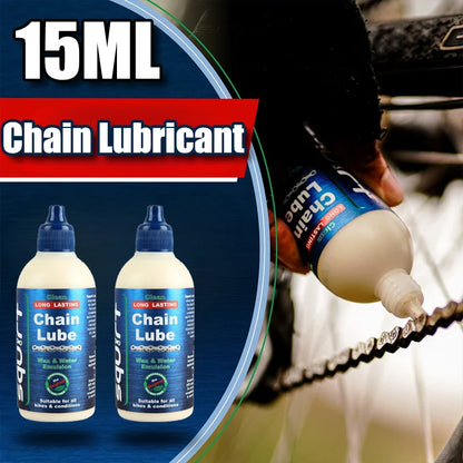 Bicycle Chain Wax Maintenance Oil 15ML Mountain Bike Road Bike Special Lubricant Chain Gear Oil for All Bicycle Chain Tools Beauty World Shop