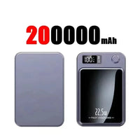 Purple 200000mAh