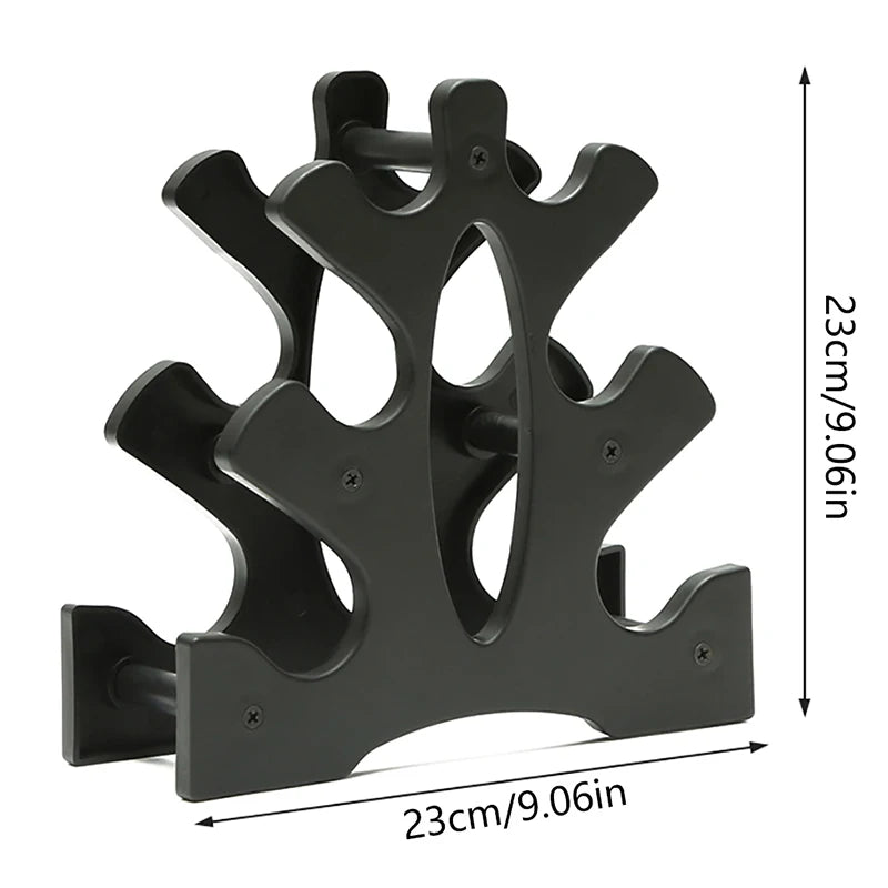 1Pcs 3-Tier Dumbbell Storage Rack Stand Multi-layer Hand-Held Dumbbell Storage Rack Home Office Gym Dumbell Weight Rack Beauty World Shop