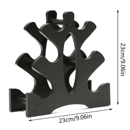1Pcs 3-Tier Dumbbell Storage Rack Stand Multi-layer Hand-Held Dumbbell Storage Rack Home Office Gym Dumbell Weight Rack Beauty World Shop