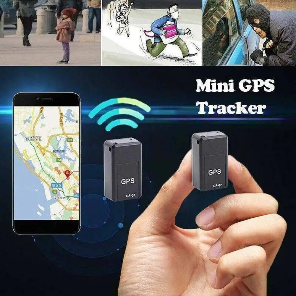 Car GPS Tracker GF07 Vehicle GPS Locator Strong Magnetic Real-time GPS Tracking Device Anti-lost Alarm GPS Position APP Beauty World Shop