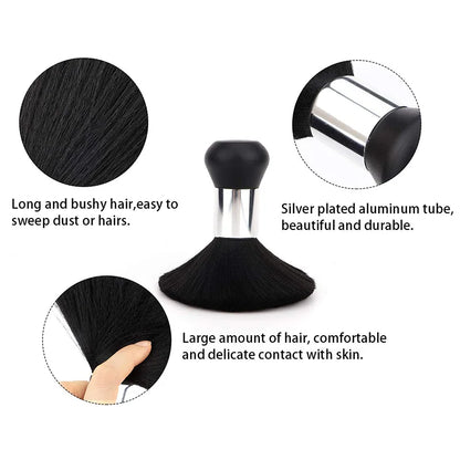 Haircut Brush Neck Duster Beard Shaving Soft Suitable for Haircut Neck Face Cleansing Sweep Hair Brush Salon Barber Tools Beauty World Shop