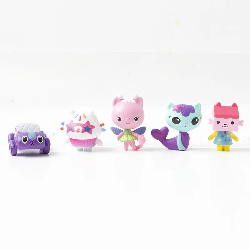 Gabby's Dollhouse Action Figure Toys Cute Doll Collection Cartoon Model Beauty World Shop