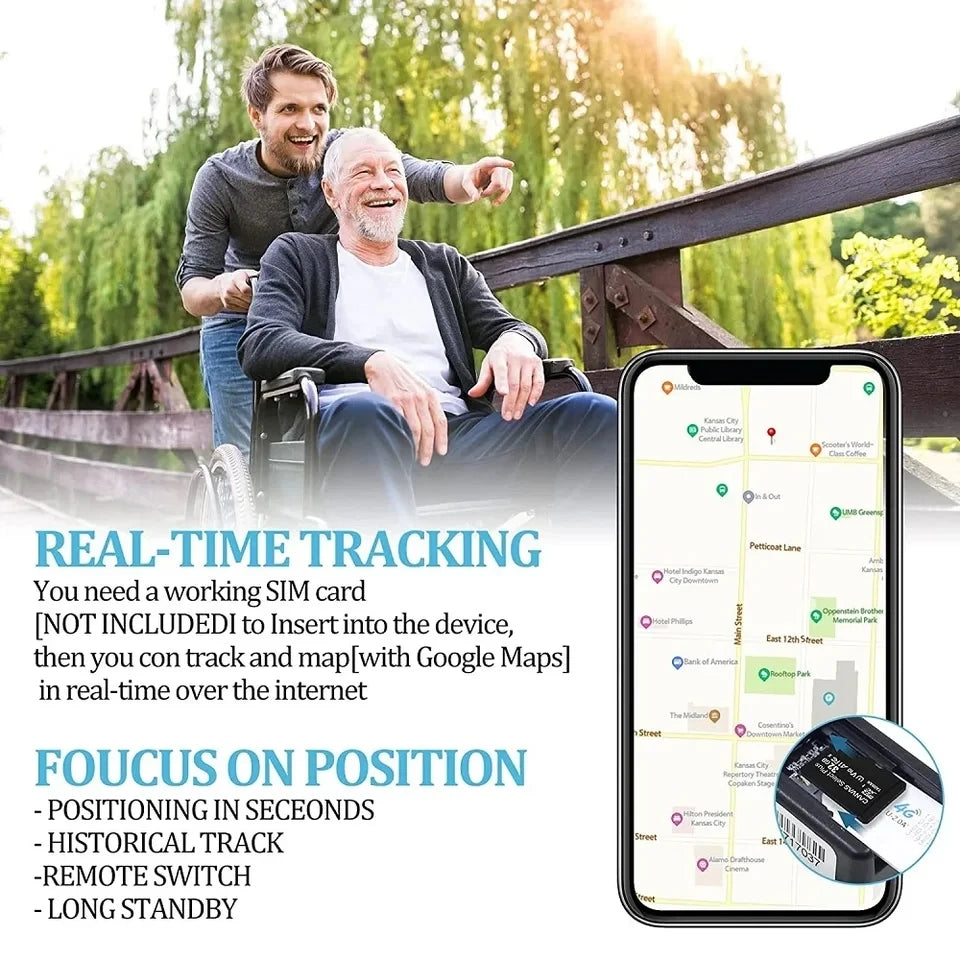 GPS Positioner GF07 Mini Tracking Positioner Rea!Time Tracking Remote Vehicle Positioning MobileRecording  Anti Loss Beauty Fashion