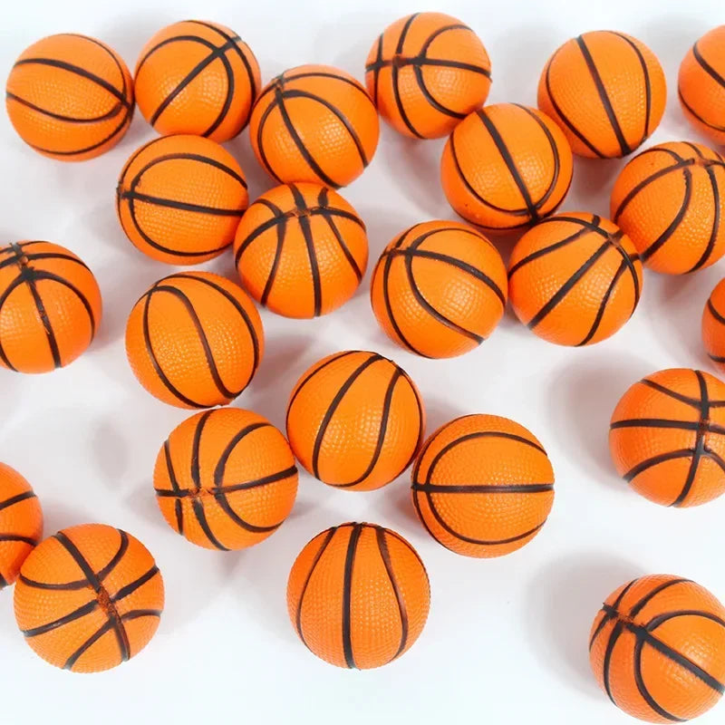 6/12/24pcs Mini Basketball Party Favors Squishy Mini Stress Ball Basketball Sports Bouncy Stress Balls School Reward Fidget Toys Beauty World Shop