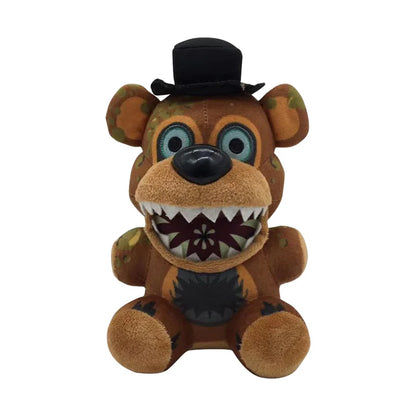 2026HOT FNa Night At Freddy Fnfa Cute Plush Toys Doll Bonnie Bear Foxy Cartoon Stuffed Dolls Freddy Toys For Children Fans Gifts Beauty World Shop