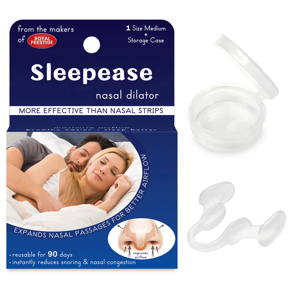 1Pc Silicone Nose Clip Anti Snoring Nasal Dilator Stop Snore Aid Easy Breathe Improve Sleeping Rhinitis Beauty World Shop