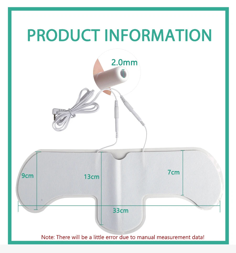 EMS Tens Electrode Pads Gel EMS Electrode Pads Non-Woven Patch Self-Adhesive Acupuncture  Electro Pad Beauty World Shop