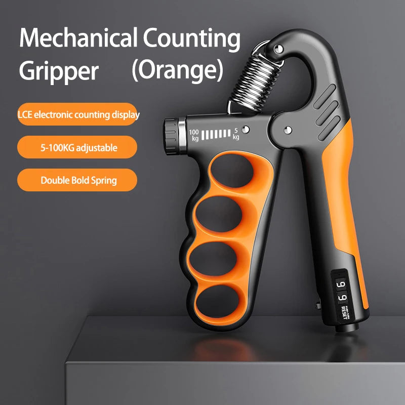 5-60/100/150kg Grip Strength Gym Wrist Expander Hand Strengthener Adjustable Muscle Recovery Fitness Hand Strength Exercise Beauty World Shop