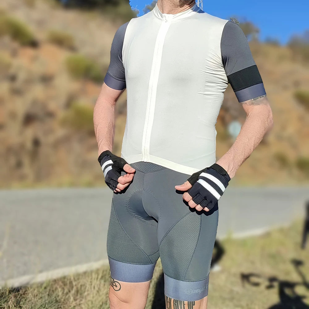 YKYWBIKE Cycling Bib Shorts Men Outdoor Wear Bike Ride 6 Hours Padded Riding Bib Tights Bicycle Men's Cycling Clothing Mtb Short Beauty World Shop