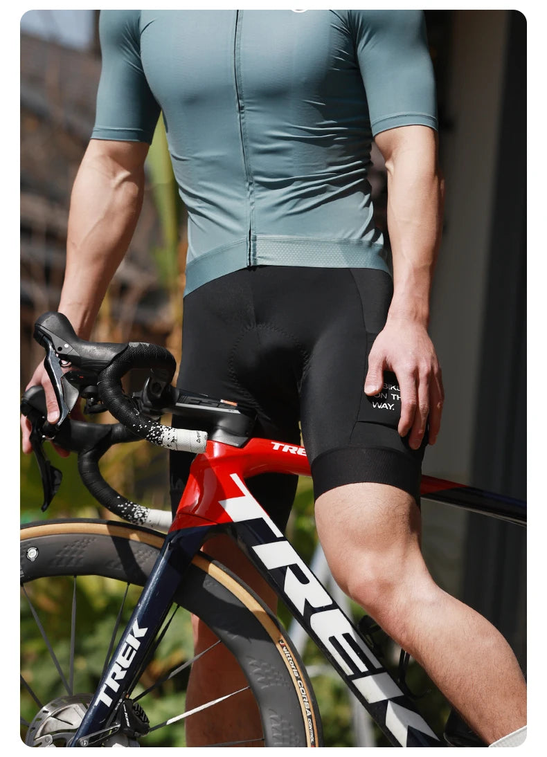 INBIKE Pro Summer Men's Cycling Shorts Bicycle Pants Shock-absorbing Cycling Clothing Mountain Road Bike Tousers With pocket Beauty World Shop