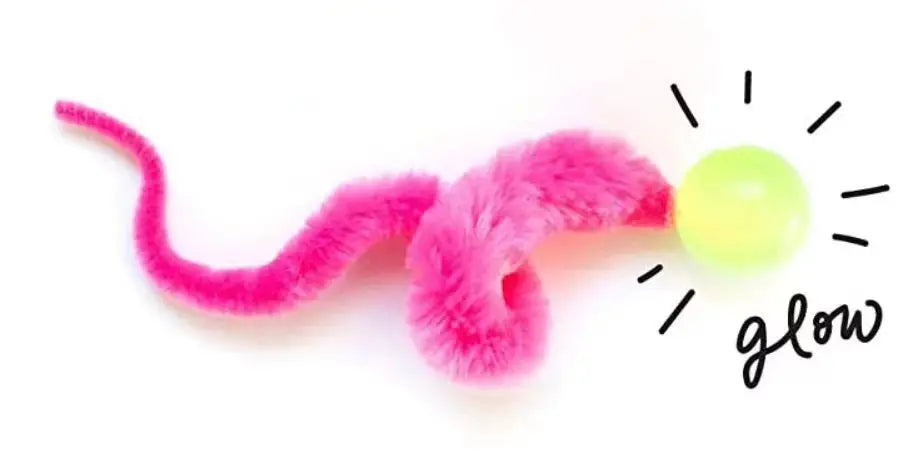Cat interactive toys Tickle Cat Colorful bouncing ball Pet supplies Puzzle teasing indoor cat worm caterpillar elastic toy Beauty World Shop
