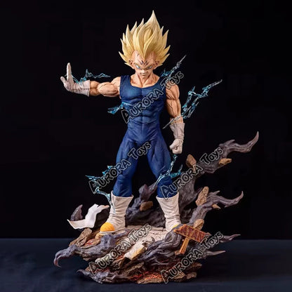 12.6in/32cm Anime Dragon Ball Z Figure Majin Vegeta Figurine PVC Action Figures Collection Model Toys Gifts Beauty World Shop
