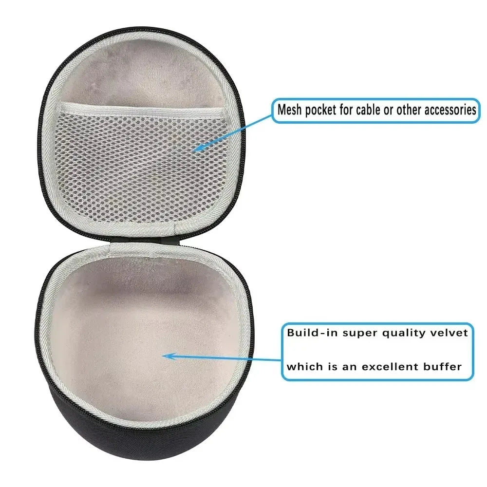 YHKEMA Hard Storage Travel Case for HL Impact Sport Sound Amplification Electronic Shooting Earmuff