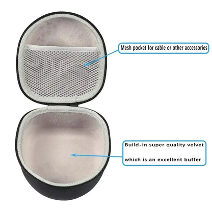 YHKEMA Hard Storage Travel Case for HL Impact Sport Sound Amplification Electronic Shooting Earmuff