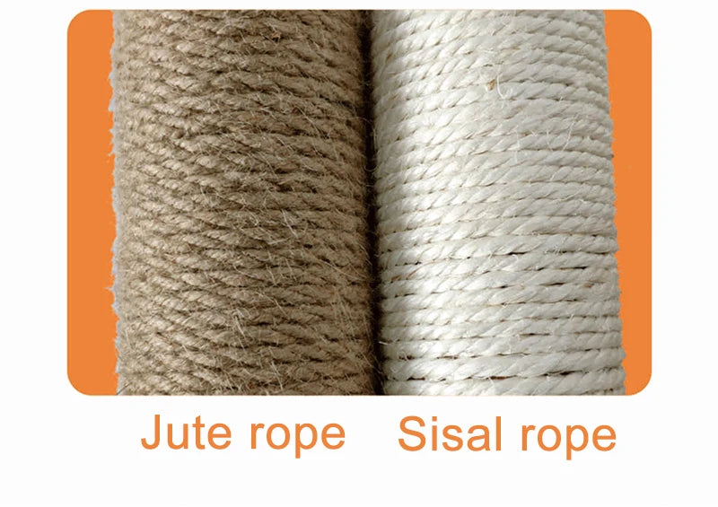 Cat Scratching Post for Cat Tree Tower DIY Cat Climbing Frame Replacement Post Sisal Rope Entangle Kitten Toy Scratch Furniture Beauty World Shop