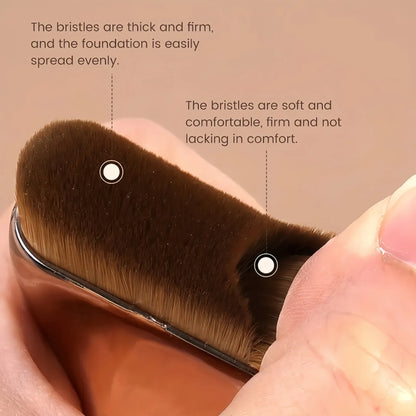 New 2Pcs Professional Foundation Makeup Brushes Soft Dense Hair for Blending Liquid, Cream Flawless Powder Makeup Beauty Tools Beauty World Shop