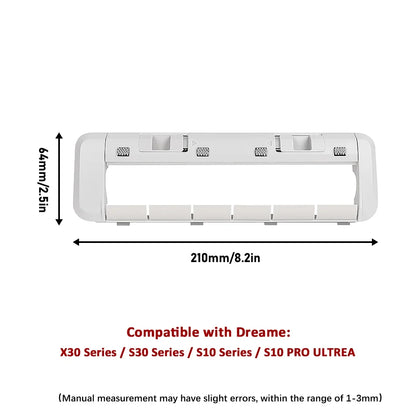 Main Rolling Brush Cover For Dreame X40 X40 Pro X40Ultra D20 Ultra S30 X30 X30 Ultra X30Pro Robot Vacuum Rubber Brush Cover Part Beauty World Shop