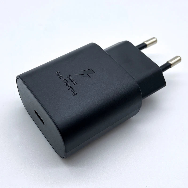 Samsung 25W Super Fast Charger Usb Type C Cargador Adapter For Galaxy S24 S23 S20 S21 S22 Plus A54 A34 Adapter Z Flip Fold 5 6 4 Beauty World Shop