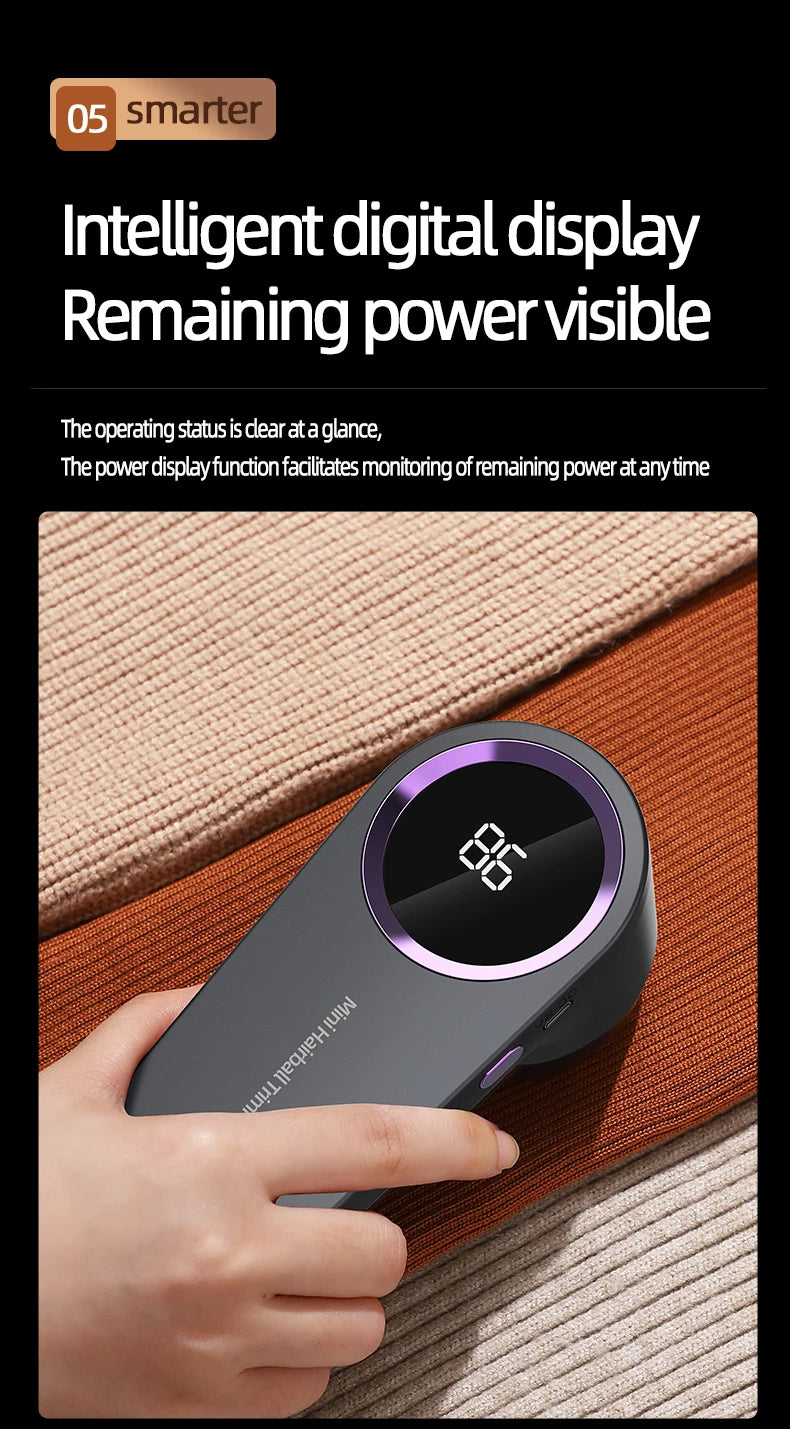 Portable Hair Ball Trimmer Home Clothes Shaving Machine Pill Removal Tool Shaver Lint Remover For Sweater USB Rechargeable Beauty World Shop