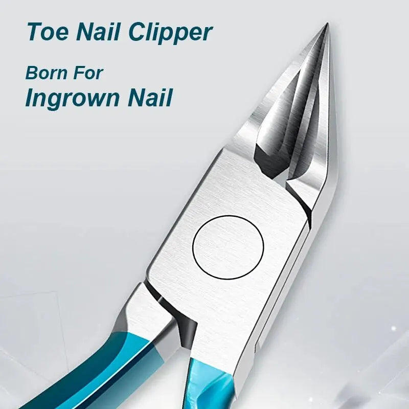 Toe Nail Clipper For Ingrown Or Thick Toenails Toenails Trimmer Professional Podiatrist Toenail Nipper With Stainless Steel Supe Beauty Fashion