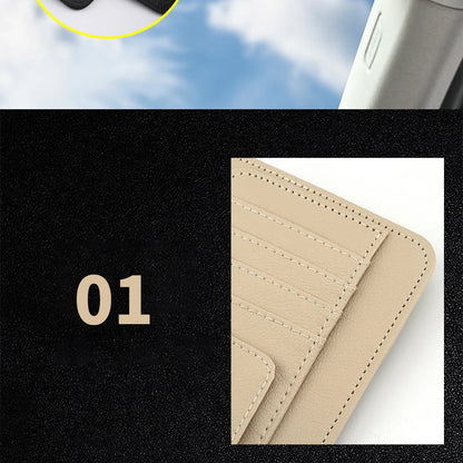 Car Sun Visor Organizer Multi-Pocket Business Card Storage Management Sunglasses Holder Visor Accessories Auto Interior Beauty World Shop