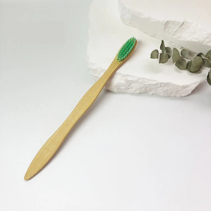 10/20/50/100/150Pcs Disposable adult bamboo soft bristled toothbrush wooden toothbrush clean mouth reusable for home and hotel Beauty World Shop