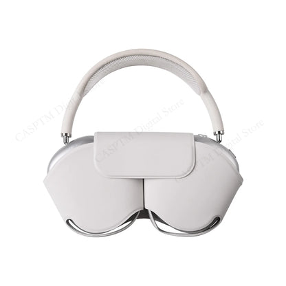 Luxury PU Headphones Cover For AirPods Max Case Anti-scratch Waterproof Protective Headset Cases For Apple AirPods Max Shell