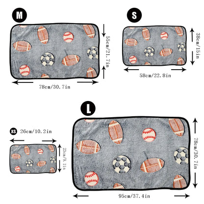 Soft Cozy Dog Bed Mat For Small Large Dogs Bone Star Avocado Print Warm Mattress Pet Cat Sleeping Blanket Puppy Travel Supplies Beauty World Shop