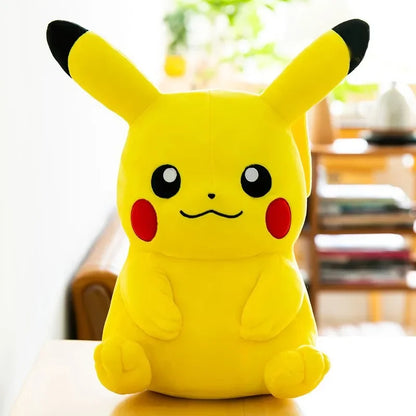 Pikachu 20cm Stuffed Plush Toys Kawaii Raichu Jenny Turtle Anime Doll Kids Birthday Christmas Gift Beauty Fashion