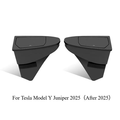 Front Door Storage Trash Can for Tesla Model Y Juniper 2025 Car Door Storage Box Multi Functional Storage Box Car Accessories Beauty World Shop