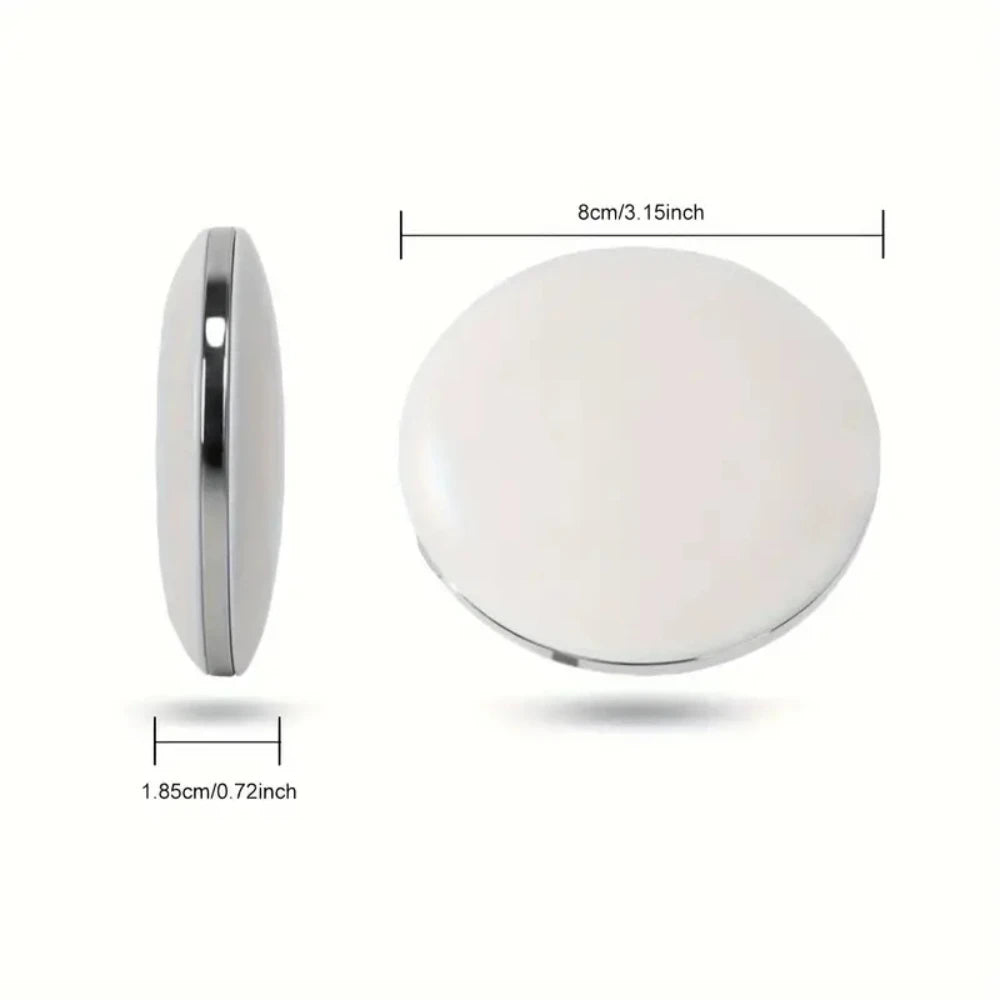 Compact Mirror with Light, 1X/3X Magnification LED Pocket Mirror with USB Data Cable, Pink Mini Mirror for Purse, Pocket,Travel Beauty World Shop
