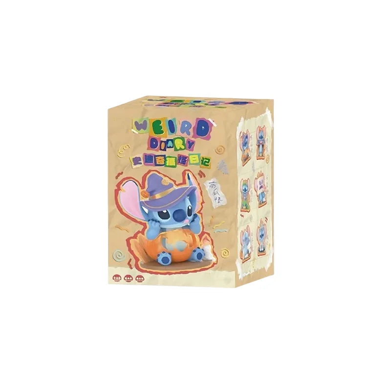 Stitch Weird Diary Series Anime Figures Creative Cute Doll Statue Model Mystery blind box Toys Children Birthday Gifts Beauty World Shop
