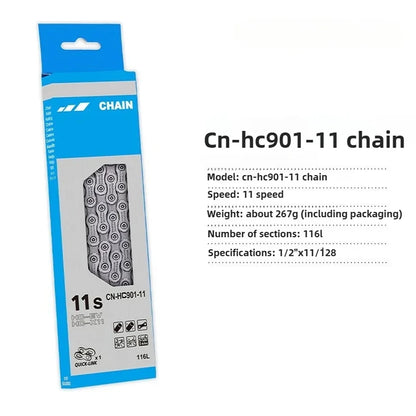 Mountain Bike Original Chains 6/7/8/9/10/11 Speed Bicycle Chain 116 MTB Bicycle Parts Beauty World Shop