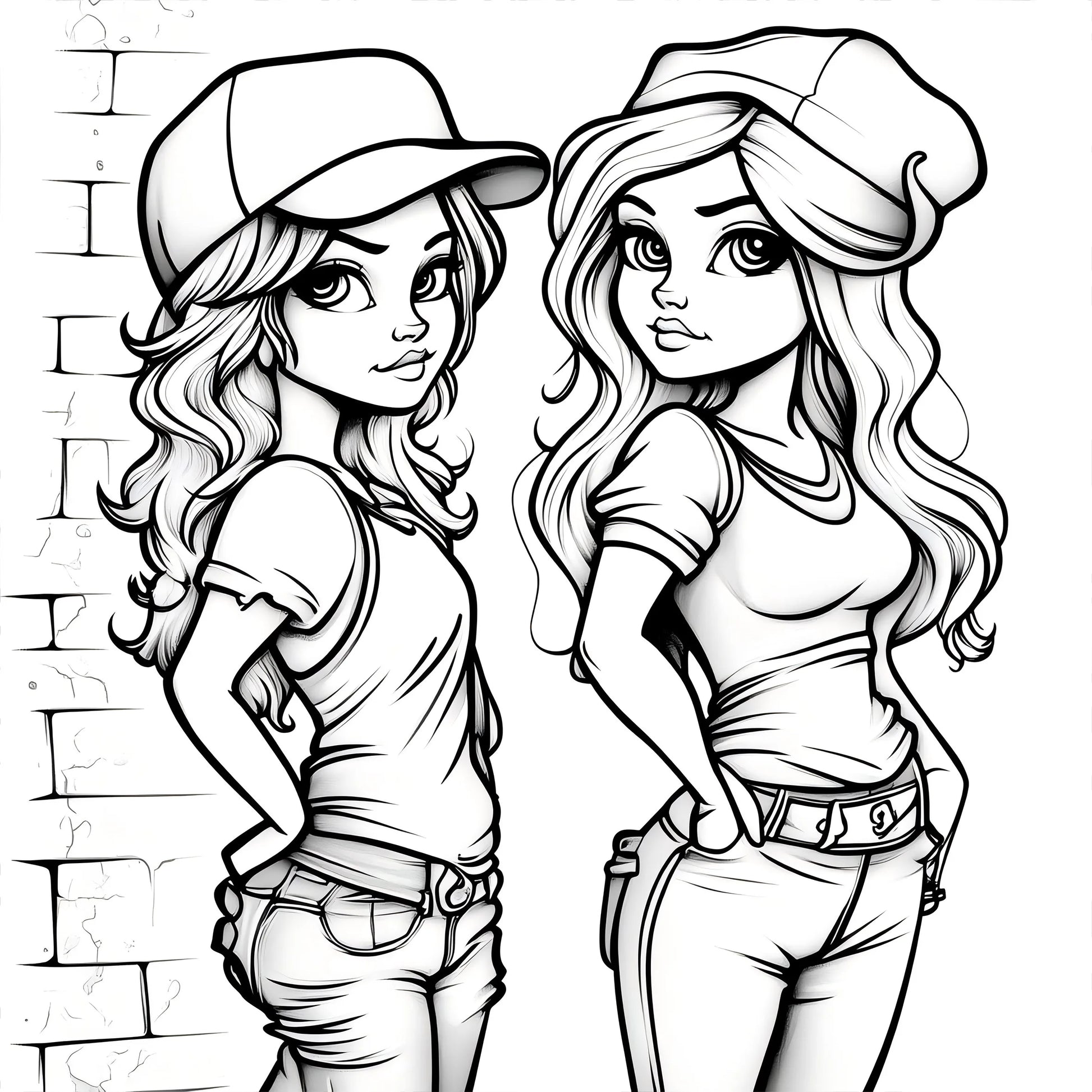 Joint Graffiti Colouring Book Adult Picture Book Beauty World Shop