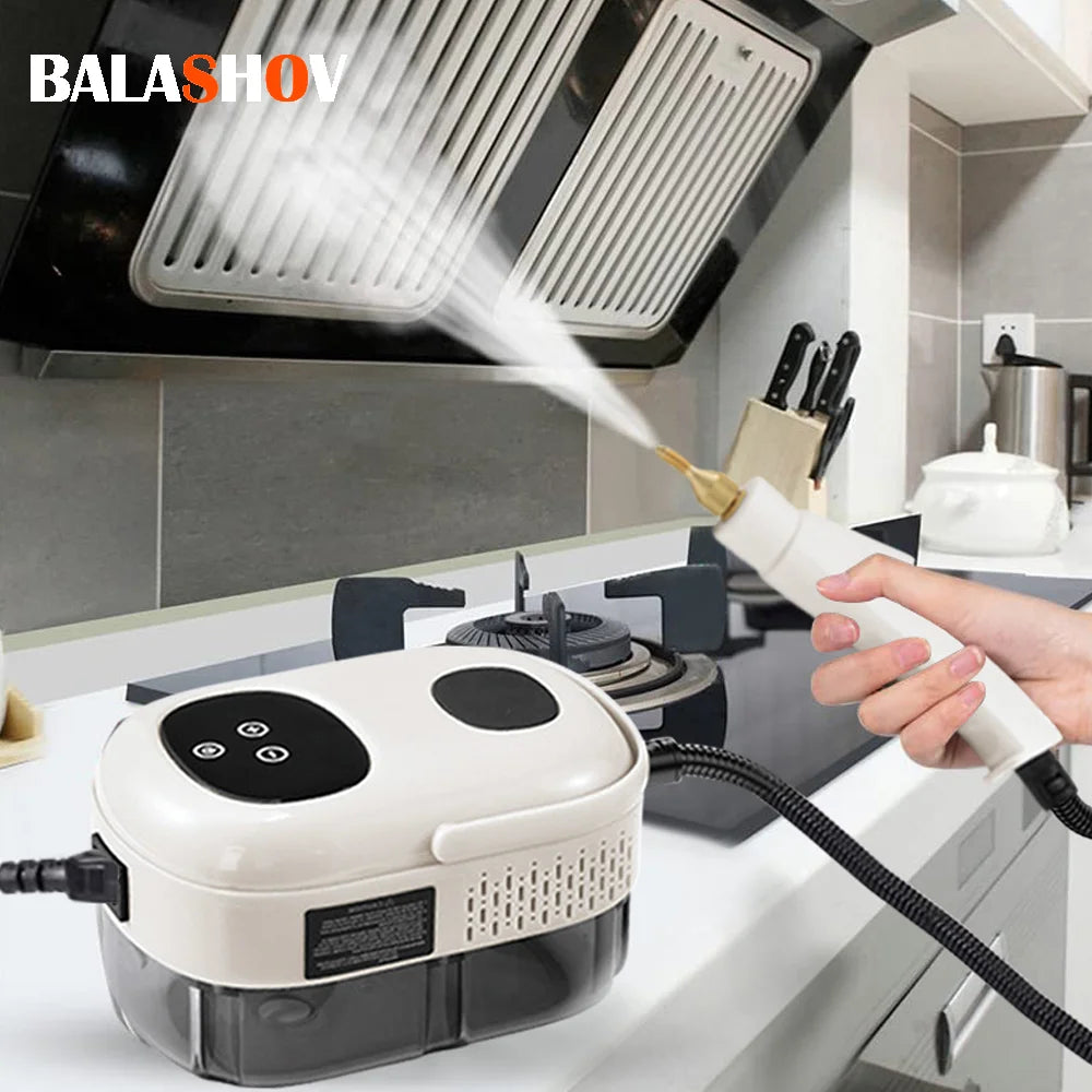 2500W High Pressure High Temperature Household Intelligent Steam Cleaner Air Conditioner Kitchen Car Steam Cleaner 220V/110V Beauty World Shop