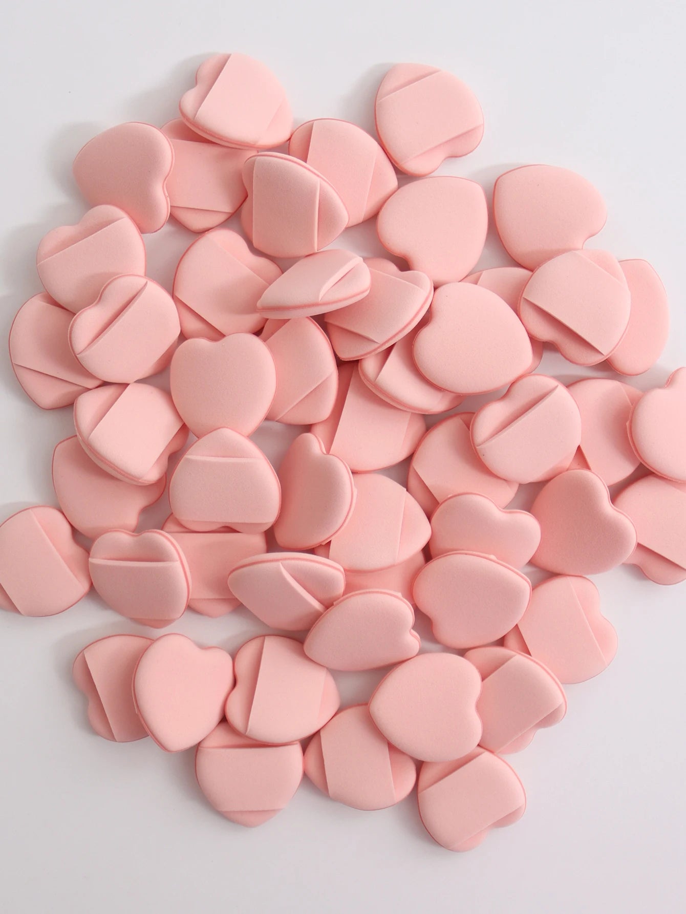 50 Mini Finger Cushions Air Cushion Powder Puff, Latex Free Mixed Sponge and Cosmetic Puff Is Used for Liquid Foundation Make- Beauty World Shop