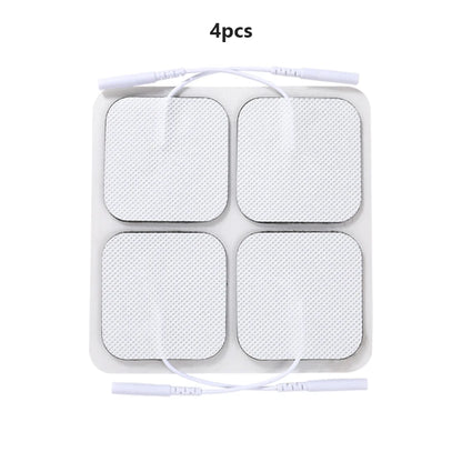 20/10-Pack 5x5cm Non-woven Electrode Pads Reusable for Muscle Stimulator TENS Acupuncture Digital Massage Machine Beauty World Shop