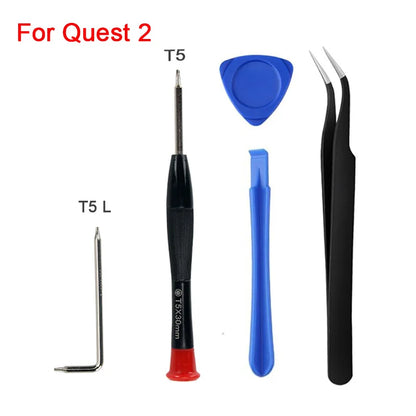 Thumbsticks for Oculus Quest 2 Controller Joystick Replacement Kit for Meta Quest 2 Thumbstick Caps with Tools