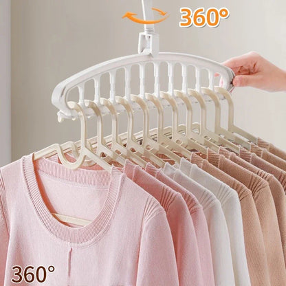 New Clothes Hanger Closet Organizer Space Saving Hanger Multi-port Clothing Rack Plastic Scarf Storage hangers for clothes Beauty World Shop