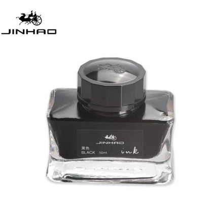 Jinhao Premium 50ml Fountain Pen Ink - Smooth Black/Blue/Blue Black Calligraphy Ink - Ideal for Writing and Beauty World Shop