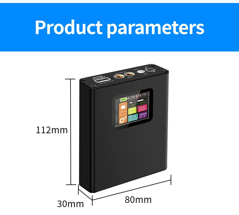 Digital Display Spot Welder 0.1-0.25MM Nickel Welding Handheld Protable Machine 30 Gear 18650 Lithium Battery Spot Welding Kit Beauty World Shop