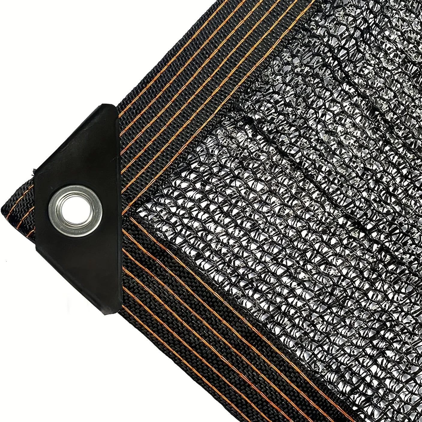 Black Shade Cloth Sunblock Mesh Cover Taped Edge With Grommets, Sun Net For Pergola, Plants Greenhouse, Gardens, Patio, Canopy Beauty World Shop