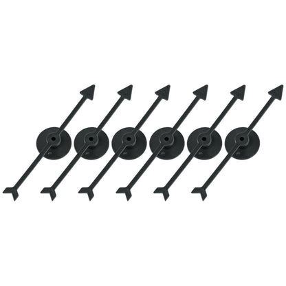 6pcs Plastic Arrow Pointer for Party DIY Board Game School Classroom Home Using Board Spinner Beauty World Shop
