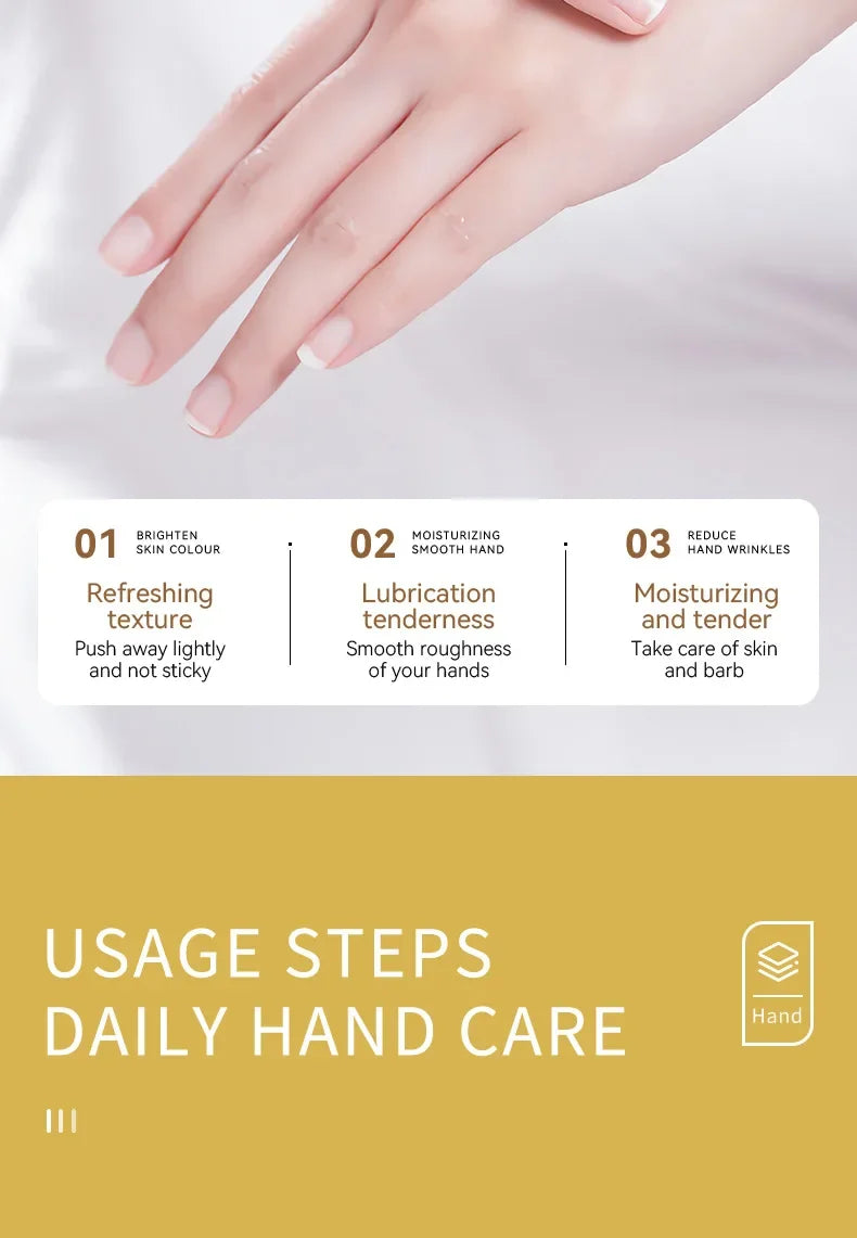 5Pcs/set Fruit Plant Fragrance Hand Cream Sets Moisturizing Repair Anti Dry Hand Lotion Sets Hands Skin Care Products Beauty Trend Shop