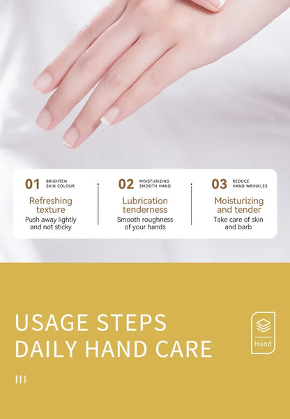 5Pcs/set Fruit Plant Fragrance Hand Cream Sets Moisturizing Repair Anti Dry Hand Lotion Sets Hands Skin Care Products Beauty Trend Shop
