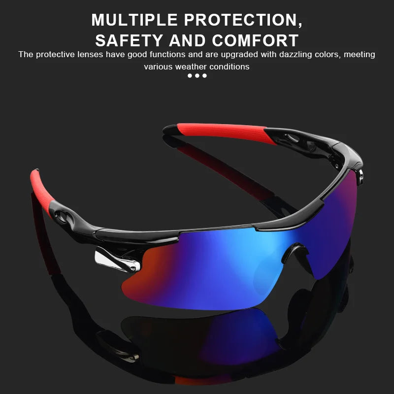 Sports Men Sunglasses Road Bicycle Glasses Mountain Cycling Riding Protection Goggles Eyewear Mtb Bike Sun Glasses Beauty World Shop