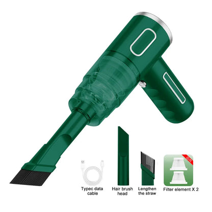ABS Car Vacuum Cleaner Portable Powerful Wireless Vacuum Cleaner Home Carpet Cleaner Home Appliance Mini Cleaning Machine Beauty World Shop
